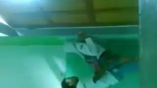 تسجيل سري لجلسة جماع عنيف من الخلف لفتاة محجبة